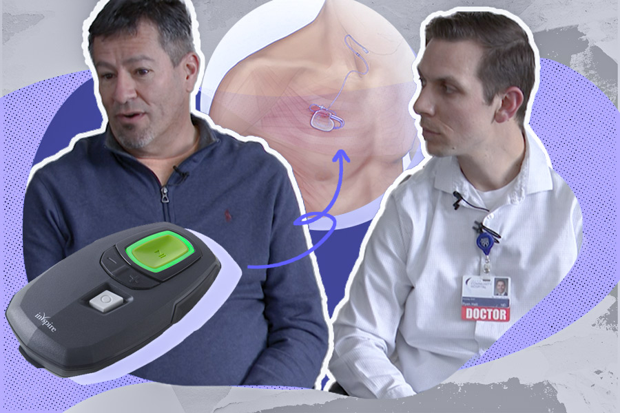 Featured image for Life-changing device saves sleep apnea patient from near-death experience.