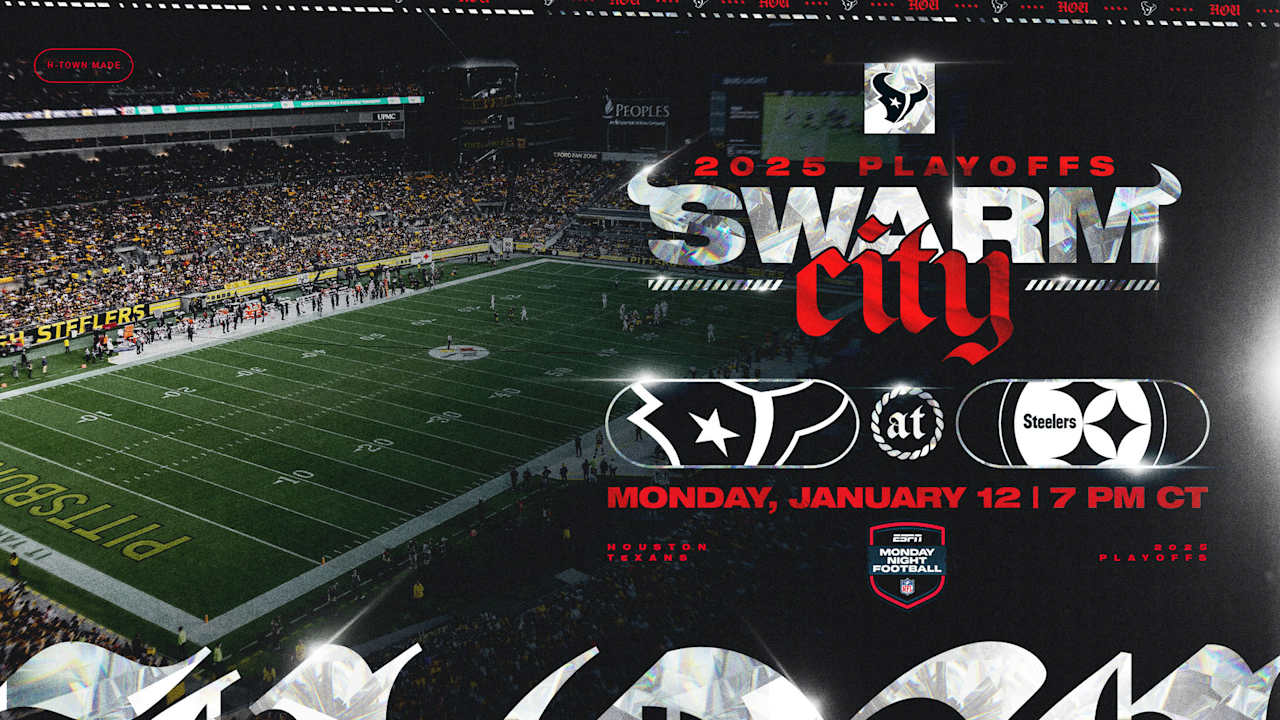 Featured image for Texans to face Steelers in AFC Wild Card Playoff