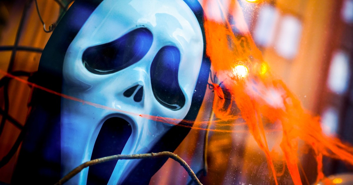 Featured image for "Scream" Masked Man Kills Neighbor with Chainsaw, Police Say