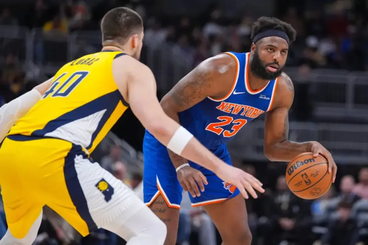 Robinson's 22-rebound night fuels Knicks' win over Pacers