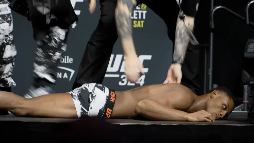 Chaos at UFC 324 Weigh-Ins: Fainting, Missed Weights, and a Canceled Bout