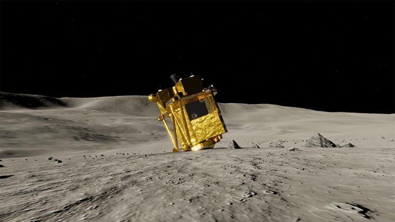 "Resumed: Japan's 'Moon Sniper' Robot Explorer on Lunar Surface"
