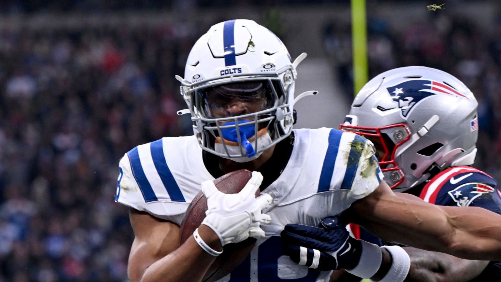 "Jonathan Taylor's TD seals Colts victory over Patriots in Germany, Mac Jones benched"