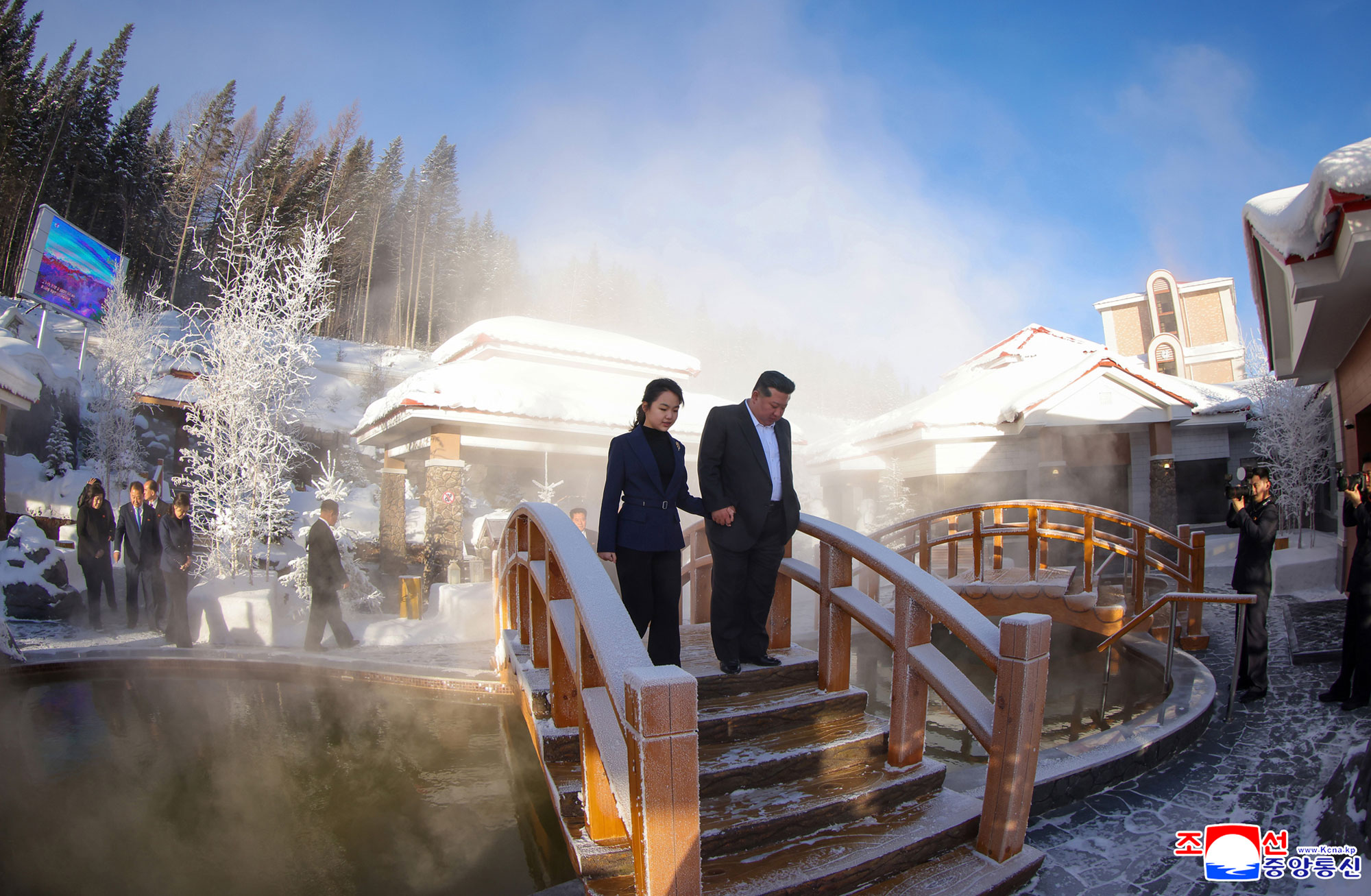 Featured image for Kim Jong Un and Daughter Showcase Luxury Resorts and Economic Progress