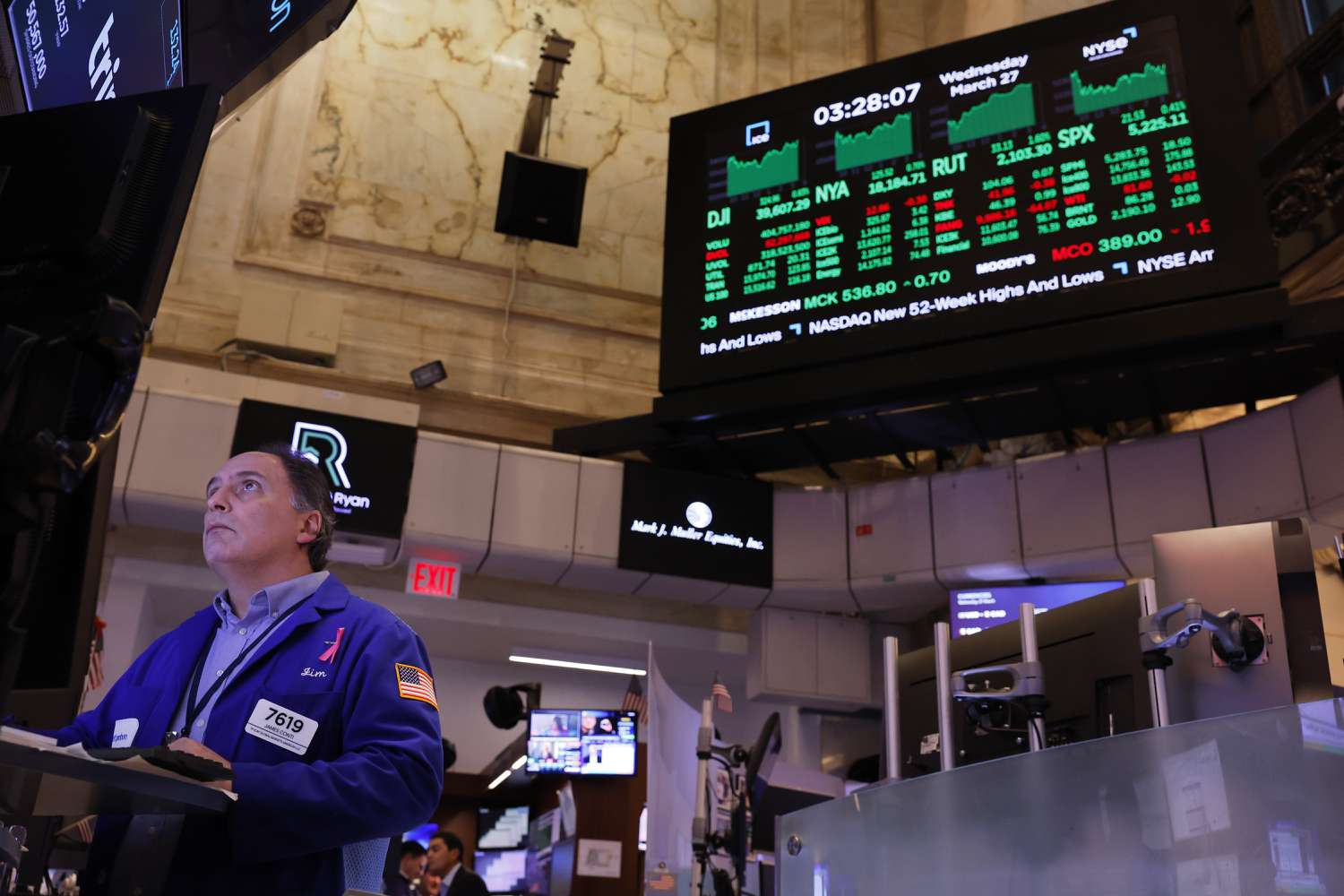 "Stocks Slip as Treasury Yields Rise at Start of Q2"
