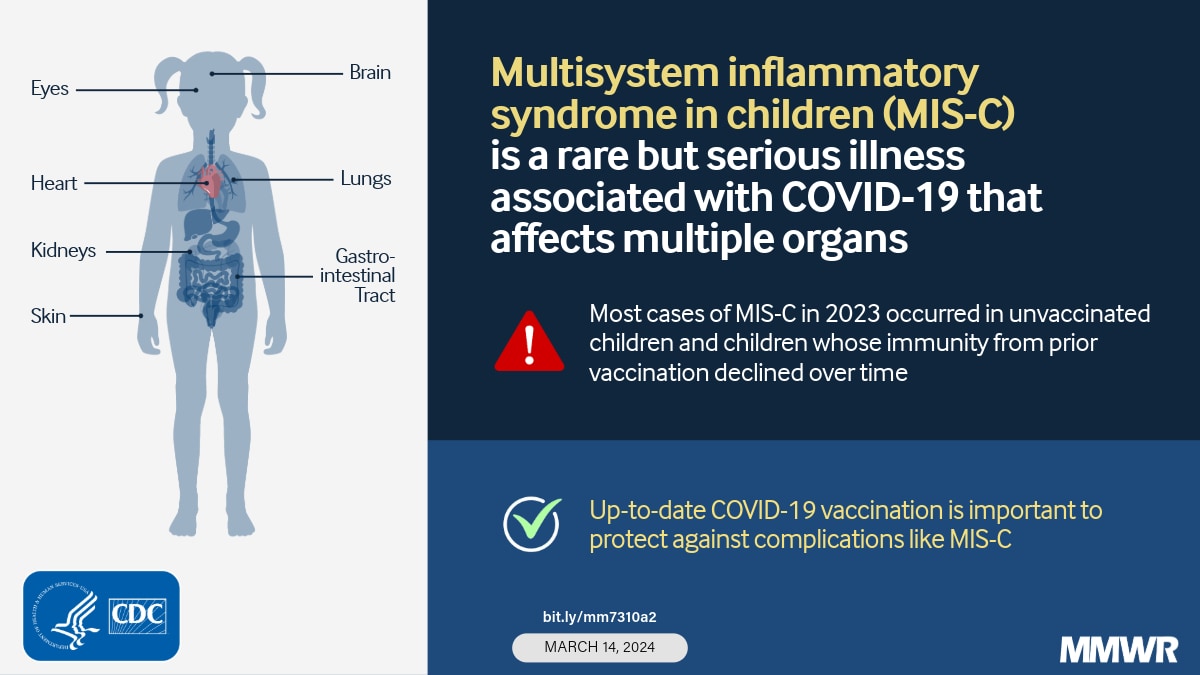 "Rising MIS-C Cases Among Unvaccinated Children in 2023: CDC Reports"