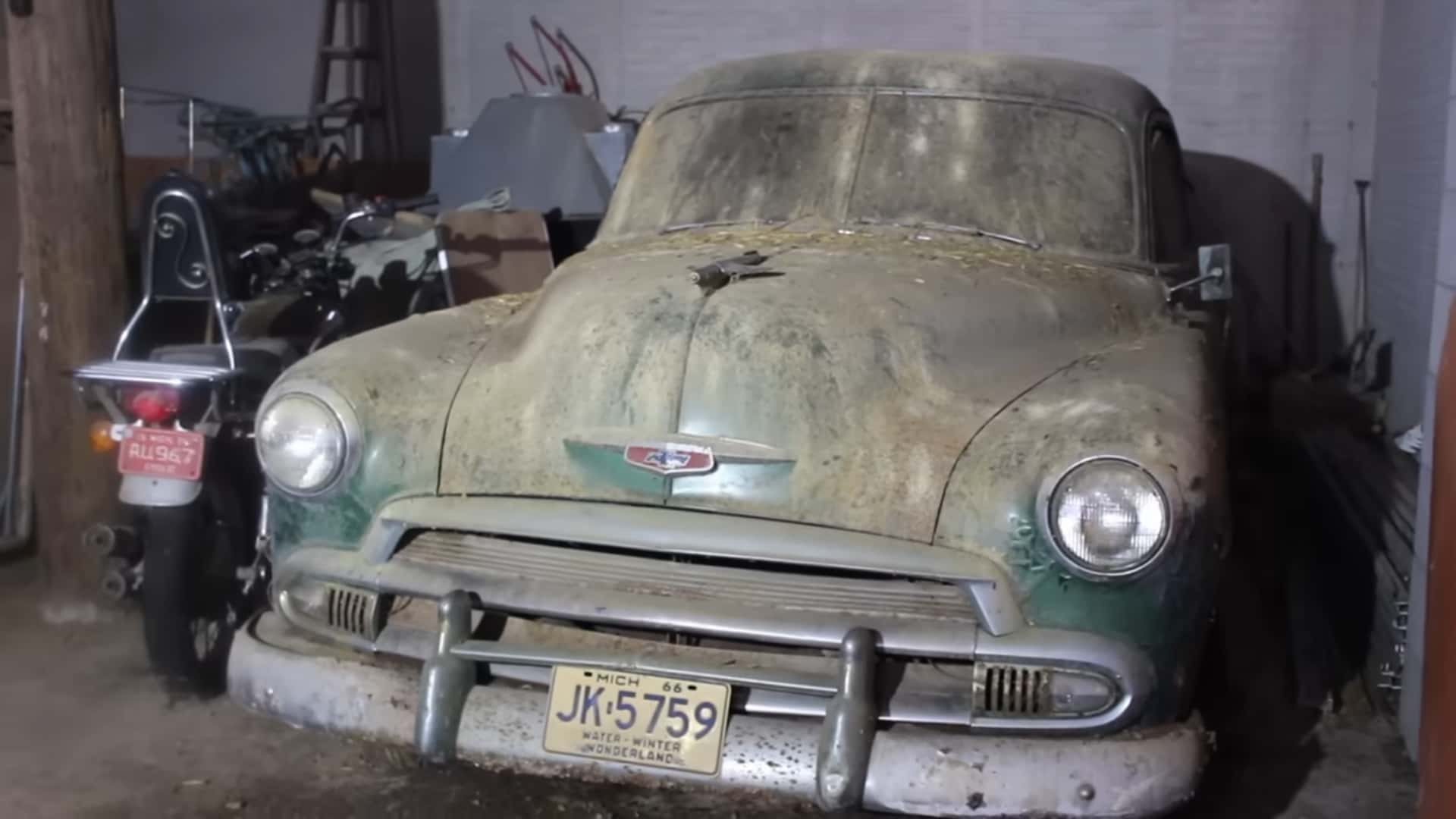 Featured image for "Final Wash: Old Chevy Barn Find Prepped for Junk Yard"