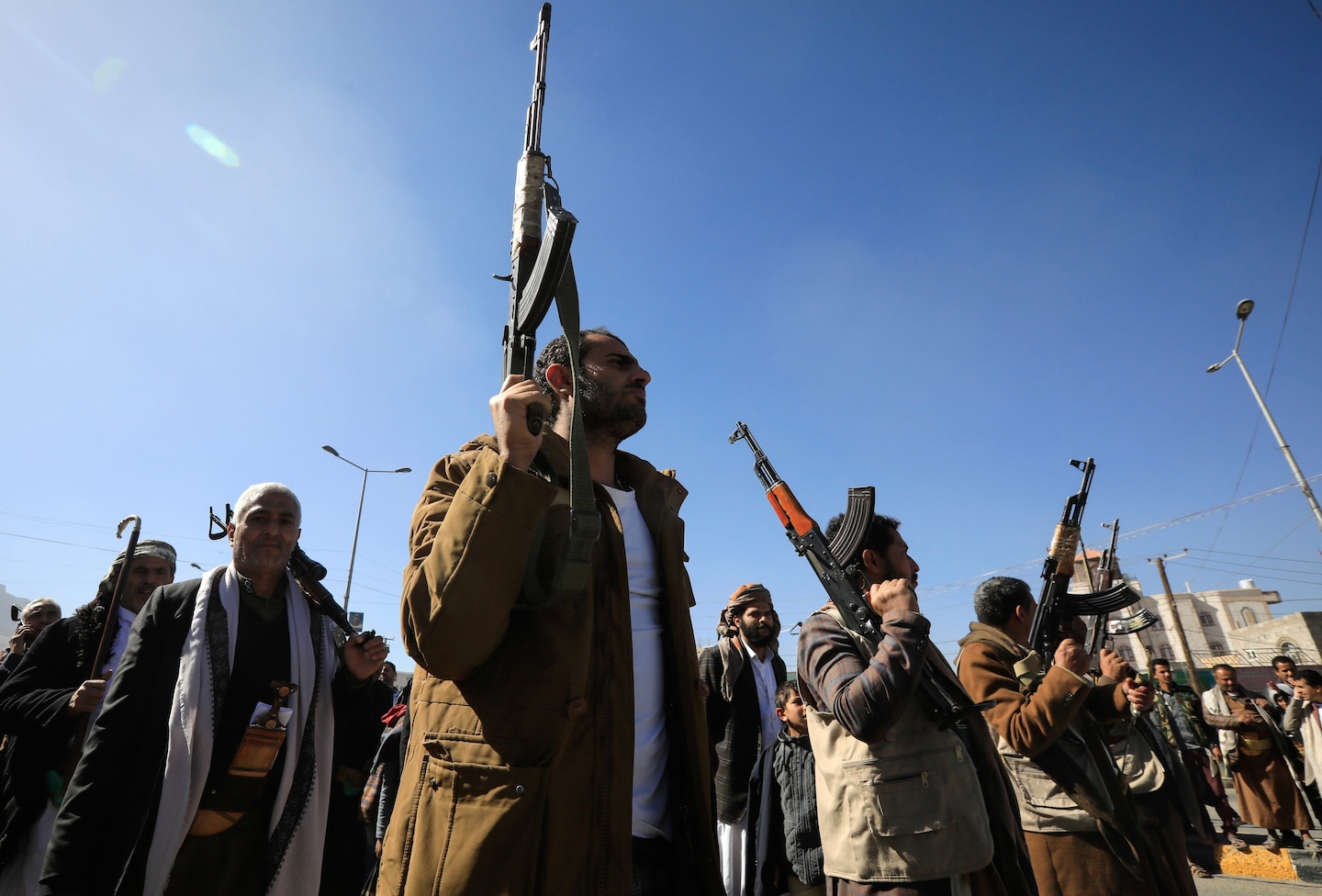 Featured image for "US-Led Coalition Targets Iran-Backed Houthi Militants in Yemen Amid Escalating Tensions"