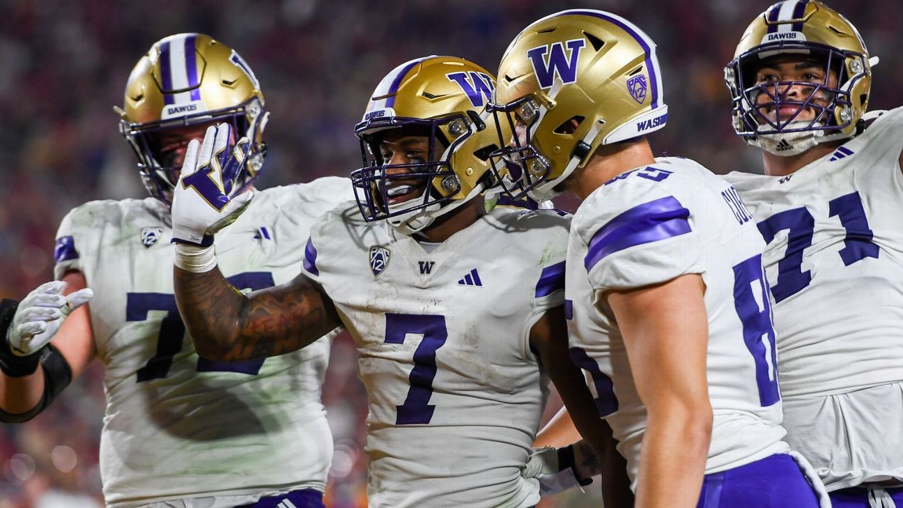 "Washington Dominates USC in High-Scoring Victory"