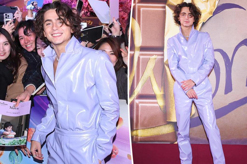 Timothée Chalamet's Fashion Choices Spark Controversy at 'Wonka' Premiere
