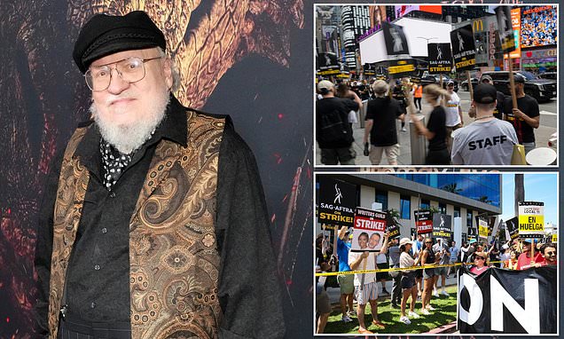 Featured image for George R.R. Martin Predicts Long and Bitter Hollywood Writers' Strike