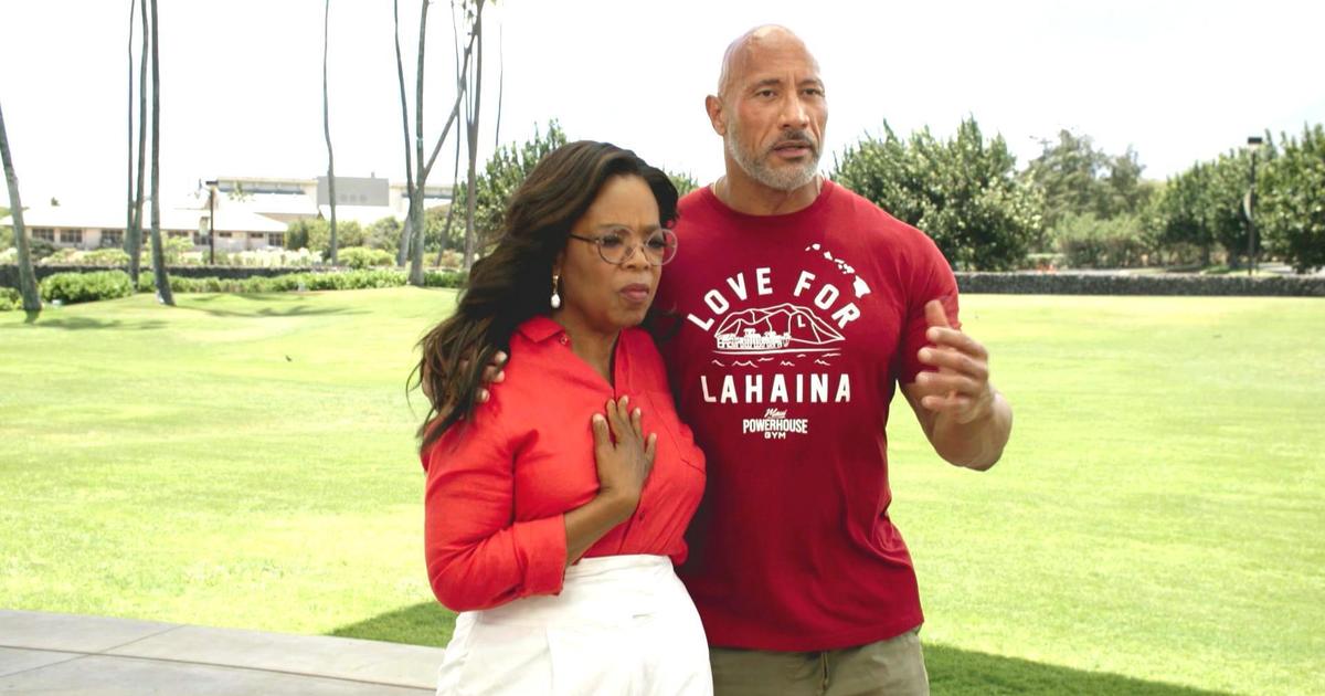 Celebrities Oprah Winfrey and Dwayne Johnson Unite to Support Maui Wildfire Victims