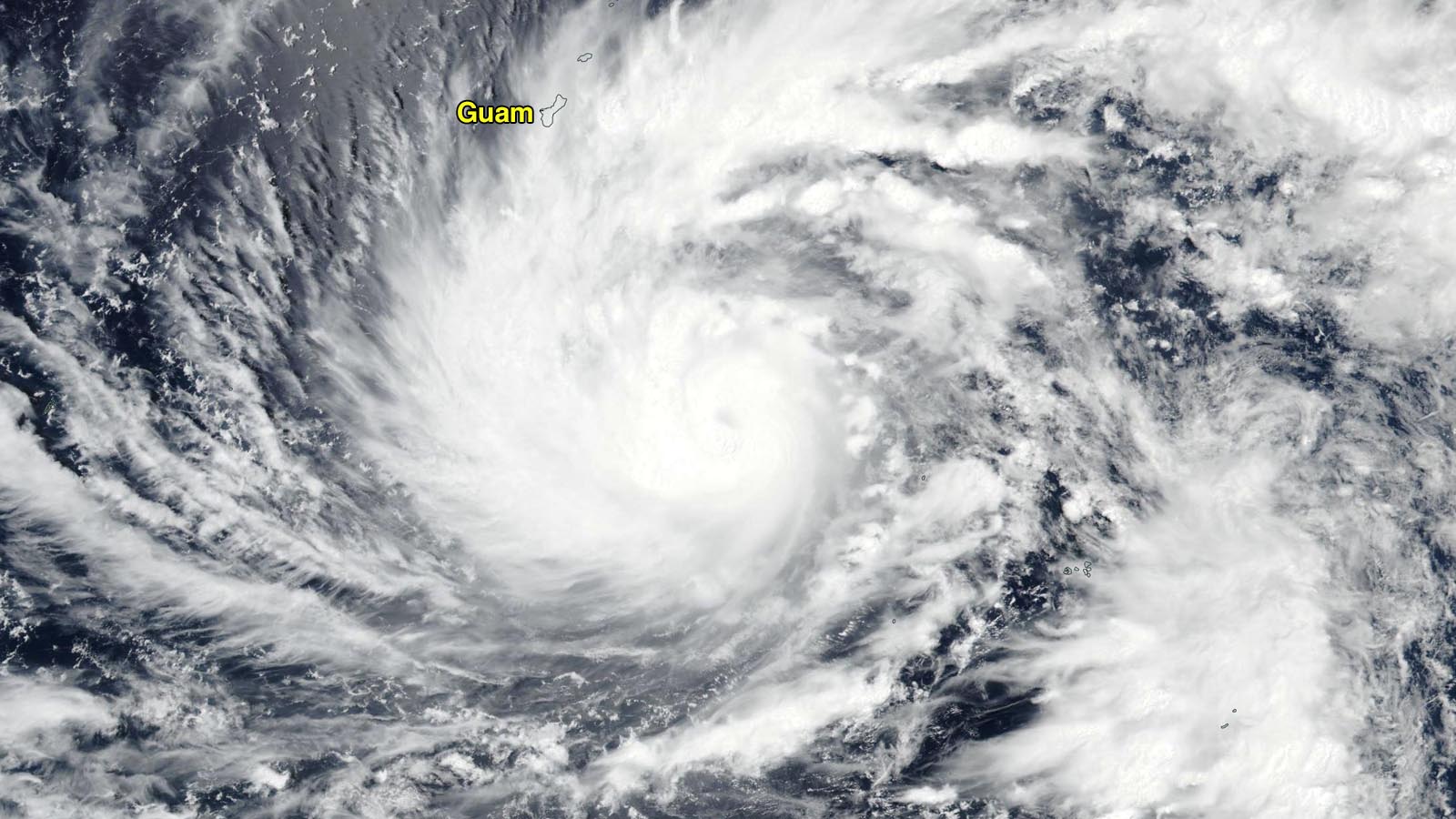 Featured image for Typhoon Mawar Threatens Guam with Destructive Force.