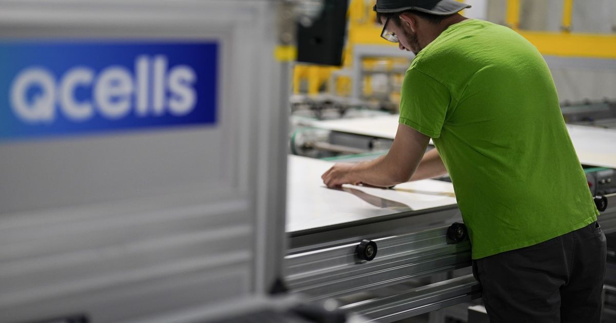 Featured image for Qcells Completes $2.5 Billion Expansion of Georgia Solar Manufacturing Facility