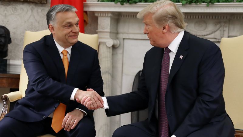 Orban Pushes Trump's Ukraine Peace Plan Amid EU Skepticism