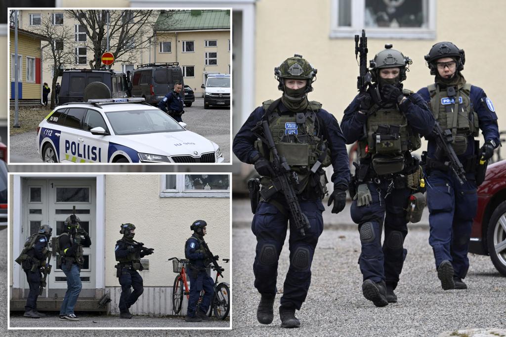 12-year-old suspect arrested after school shooting in Finland