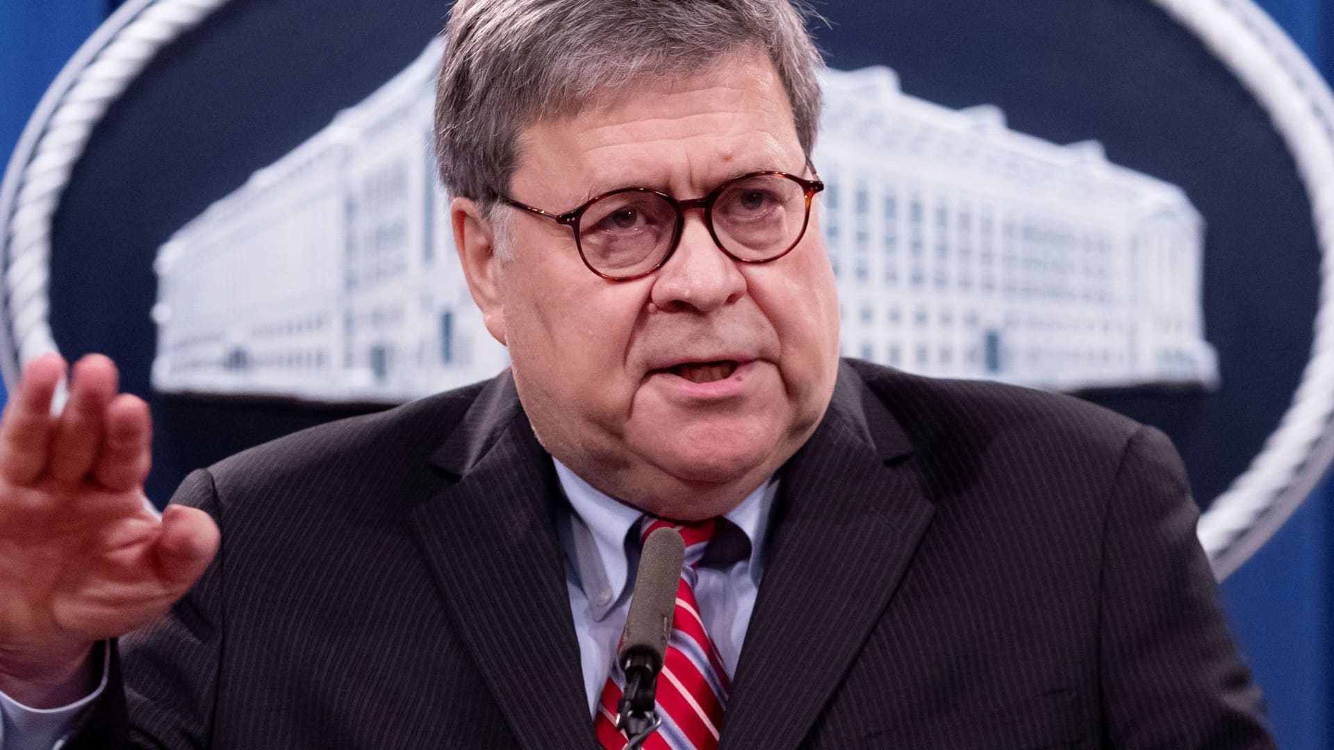Bill Barr leads pro-business group to challenge Biden regulations.