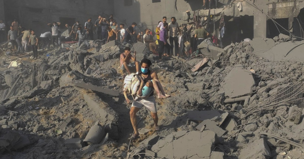 "Israeli Airstrike Devastates Gaza Refugee Camp, Search for Survivors Intensifies"