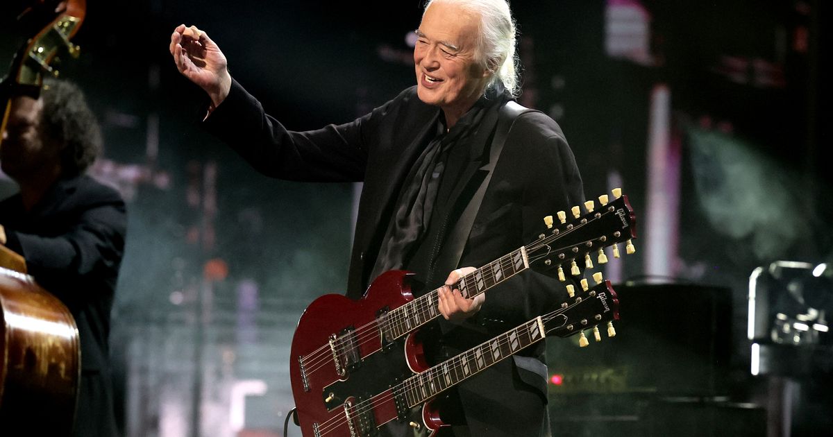 Featured image for "Legendary Guitarist Jimmy Page Returns to Rock Hall with Epic Surprise Performance"