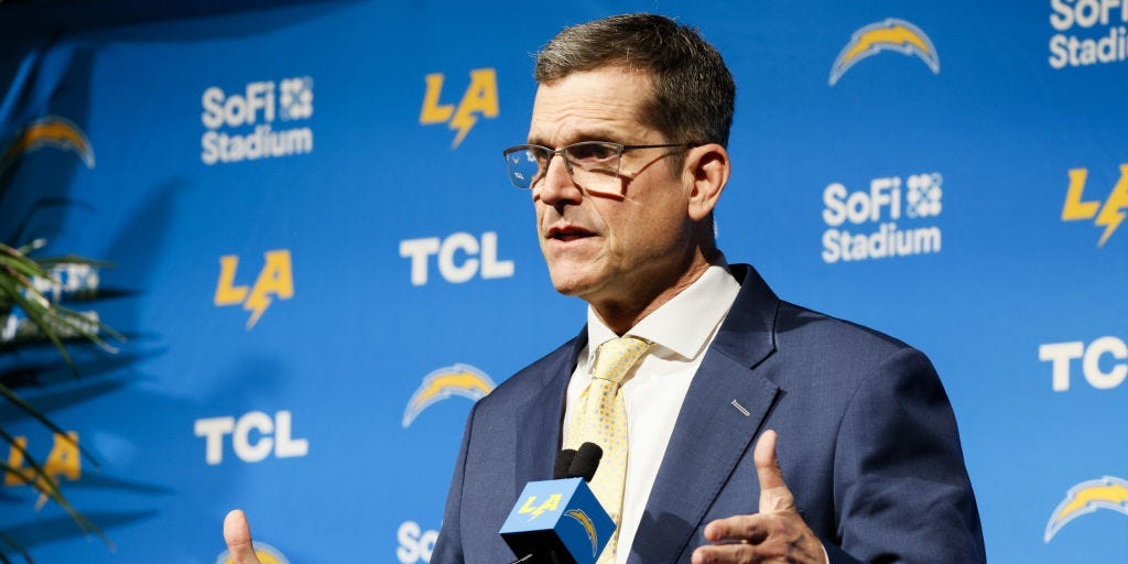 "Jim Harbaugh's Lucrative Chargers Contract and Return to NFL"