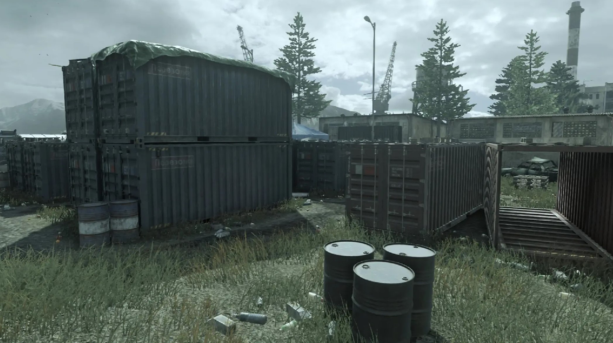 Featured image for The accidental creation of Call of Duty's iconic map, Shipment.