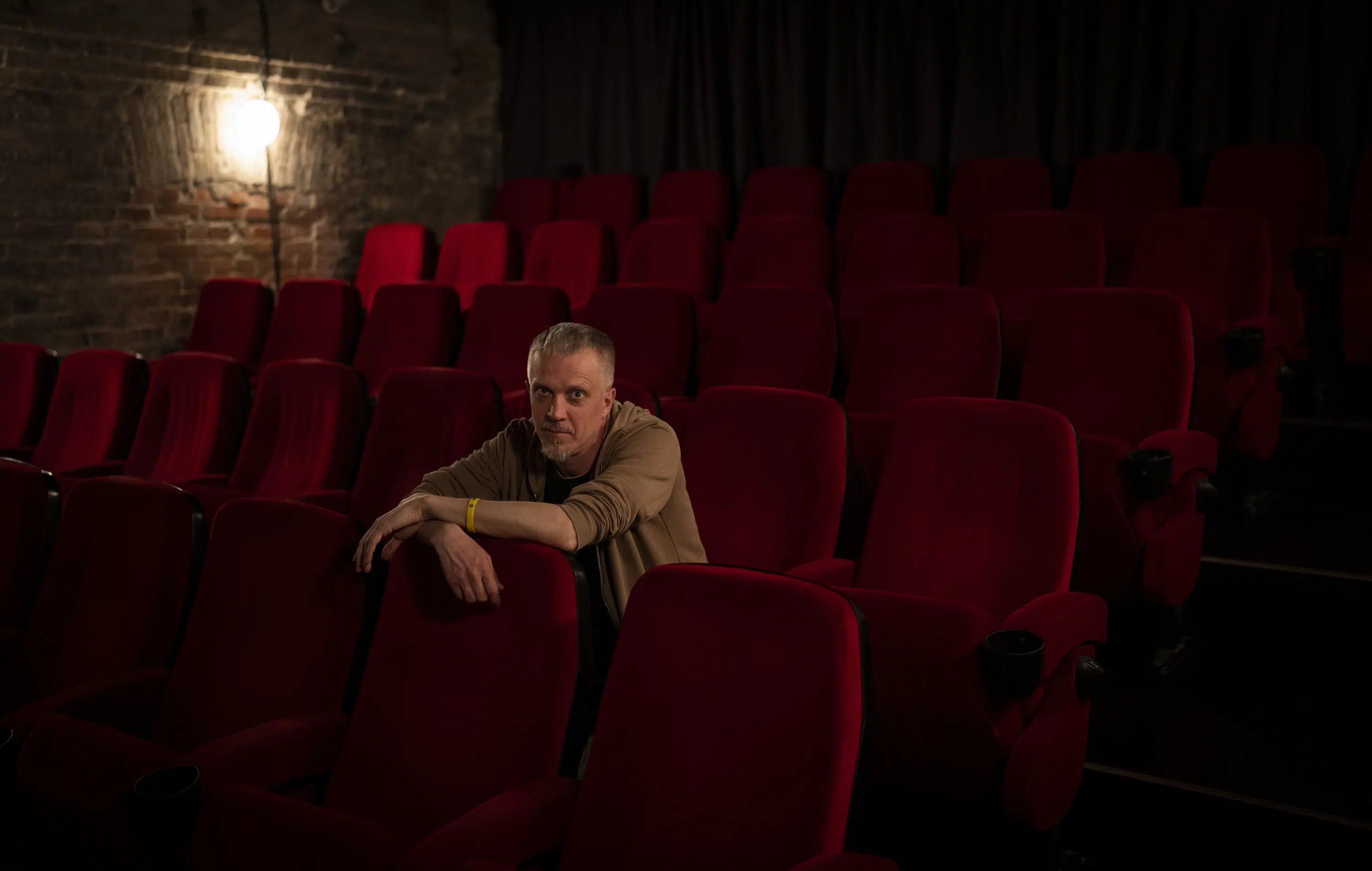 Ukrainian director overcomes war draft to stage successful opening night.