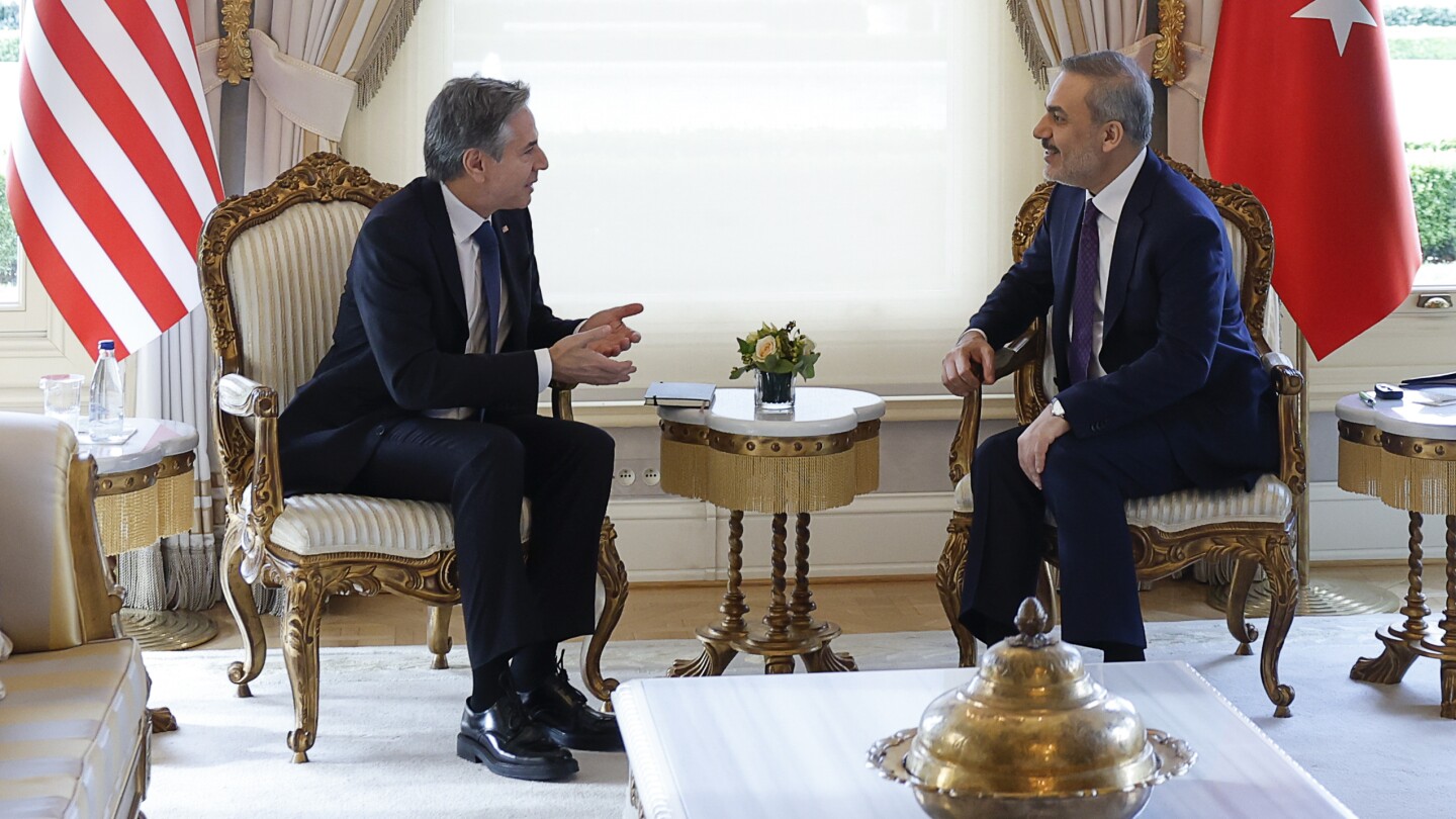 Featured image for "Blinken in High-Stakes Mideast Diplomacy to Avert Regional Conflict Amid Gaza Tensions"