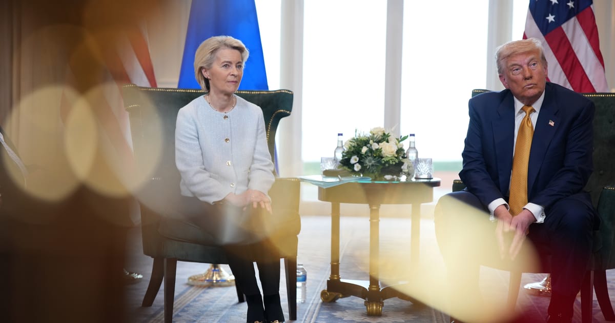 EU-US Trade Tensions and Negotiations in Focus