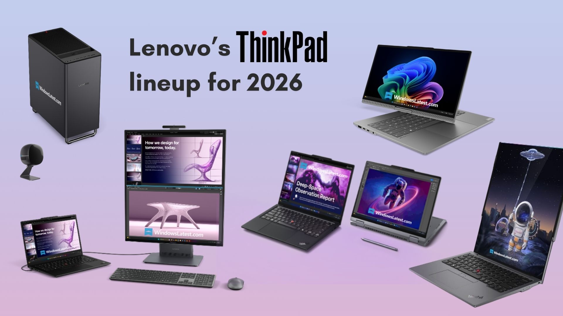 Featured image for Lenovo Unveils Innovative ThinkPad and Yoga Lineup for 2026