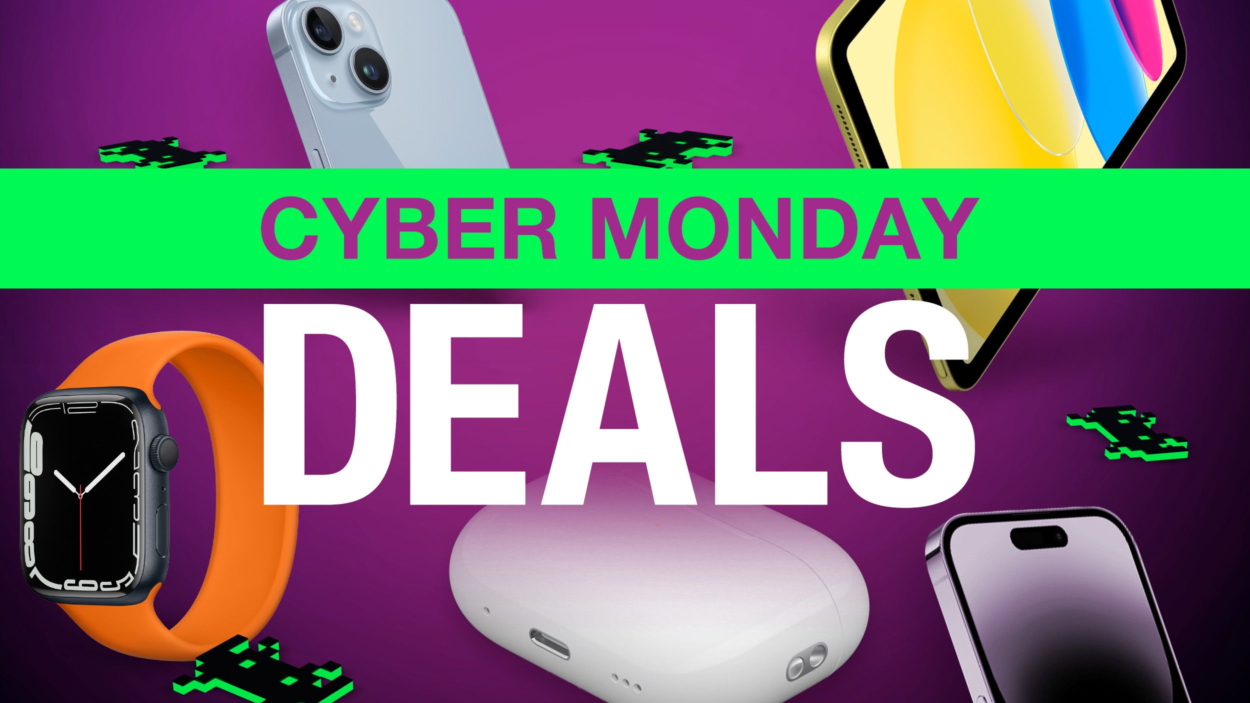 "Top Cyber Monday Apple Deals: AirPods, iPad, Apple Watch, MacBook, iPhone, and More"