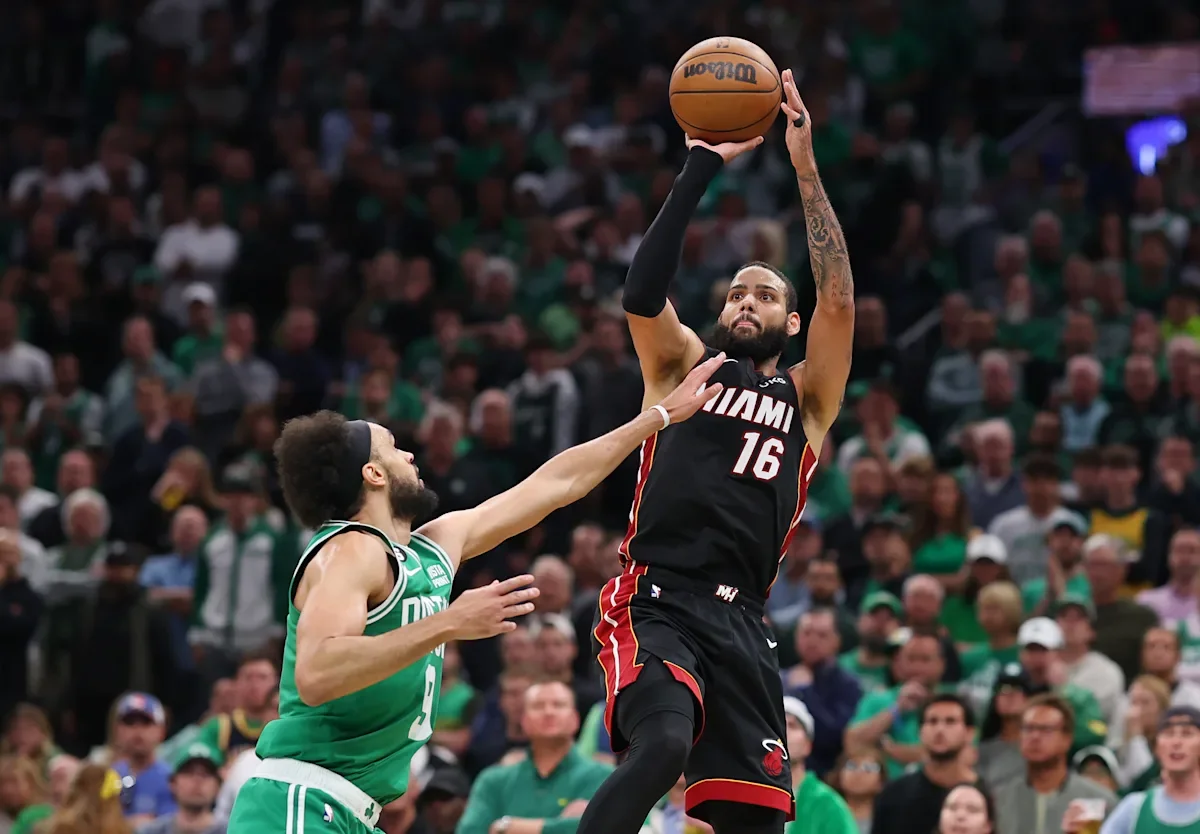 Heat secure NBA Finals spot after Game 7 victory over Celtics.