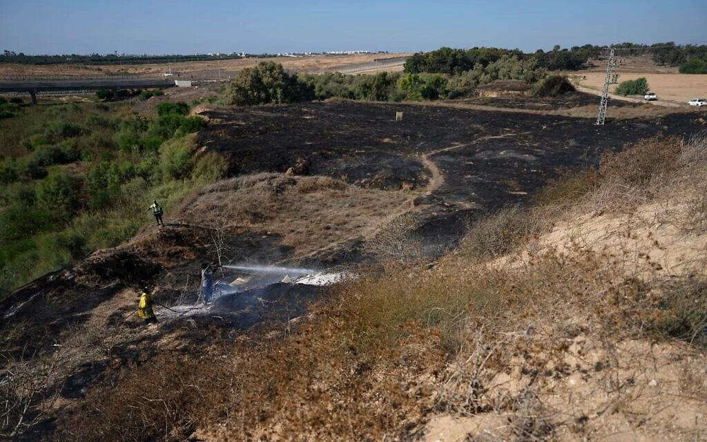 "Israeli Defense Forces Target Hamas in Gaza Following Incendiary Balloon Attacks"