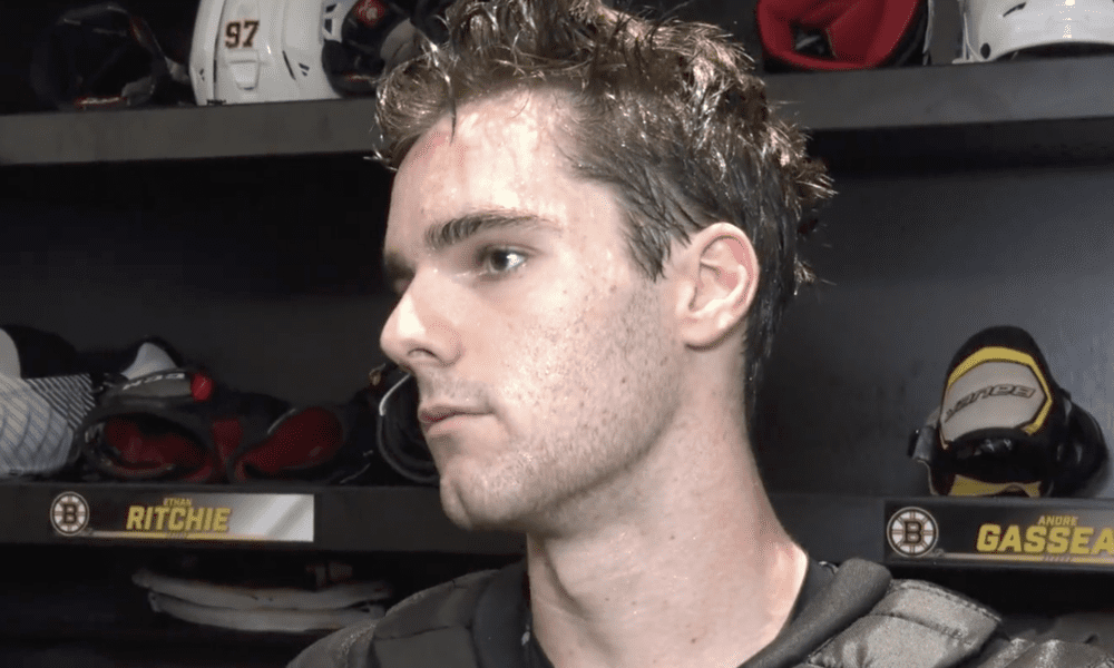 Featured image for Bruins Prospects Gasseau and Lysell Making Waves at Development Camp