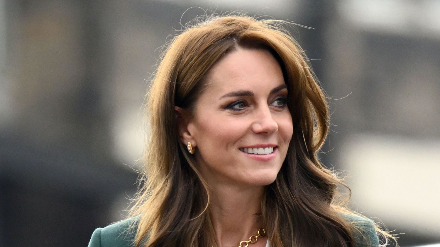 Kate Middleton's Stylish Fall Transformation: From Emerald Green Pantsuit to Curtain Bangs