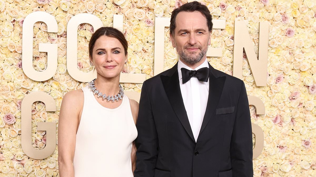 Featured image for "Keri Russell and Matthew Rhys: A Stylish Couple at Golden Globes 2024"