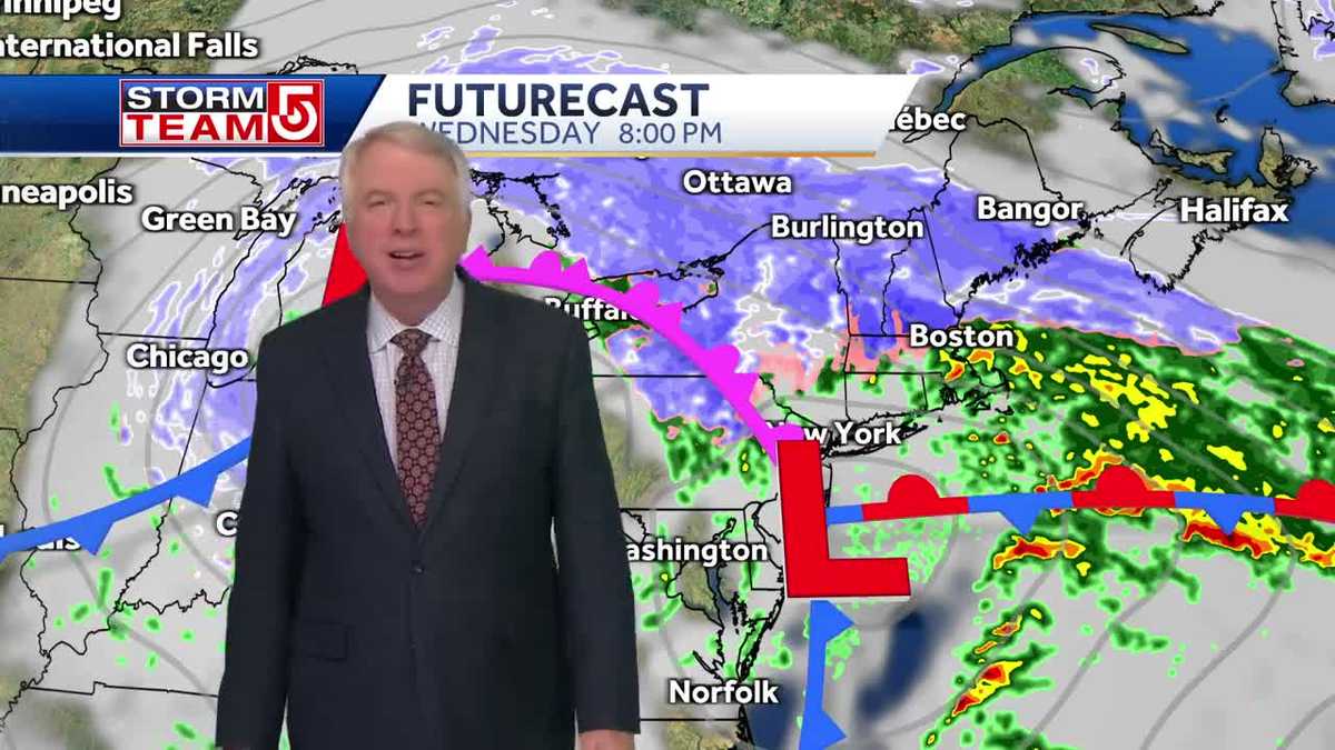 "Nor'easter Threatens New England with Heavy Rain, Snow, and Damaging Winds"