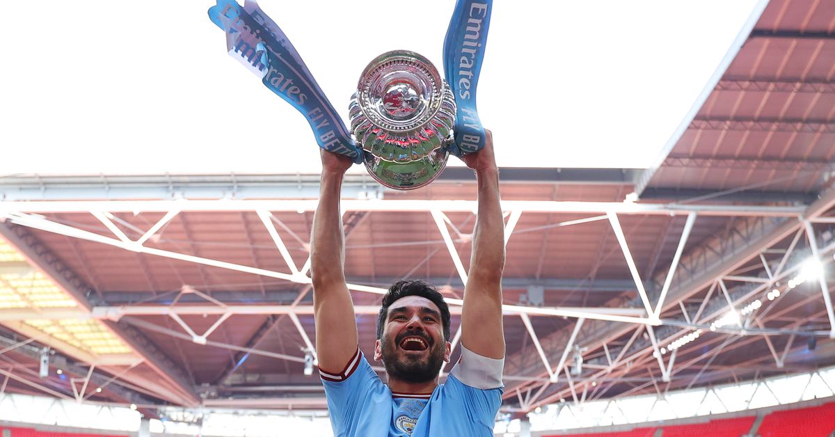 Man City's FA Cup Win Boosts Treble Hopes, Guardiola Hopes to Keep Gundogan.
