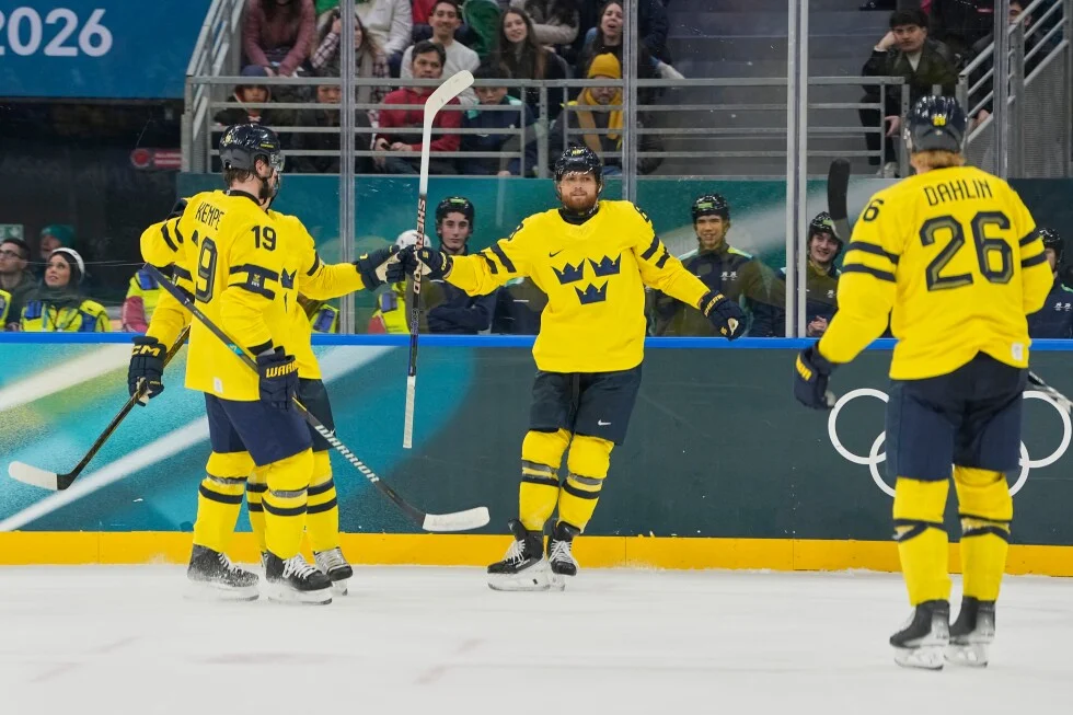 Sweden's Olympic road to hockey gold faces a brutal test