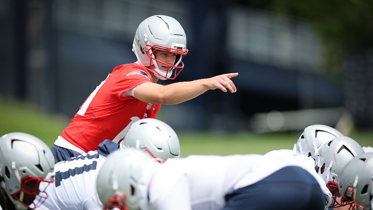 Featured image for Patriots OTA Practice Highlights: Offense Struggles and Notable Player Progress
