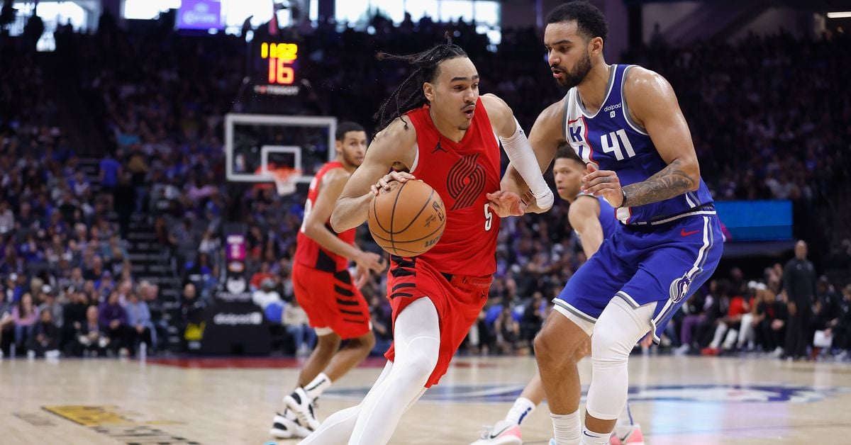 Featured image for "Kings Crush Trail Blazers, Set to Host Warriors in Play-In Tournament"