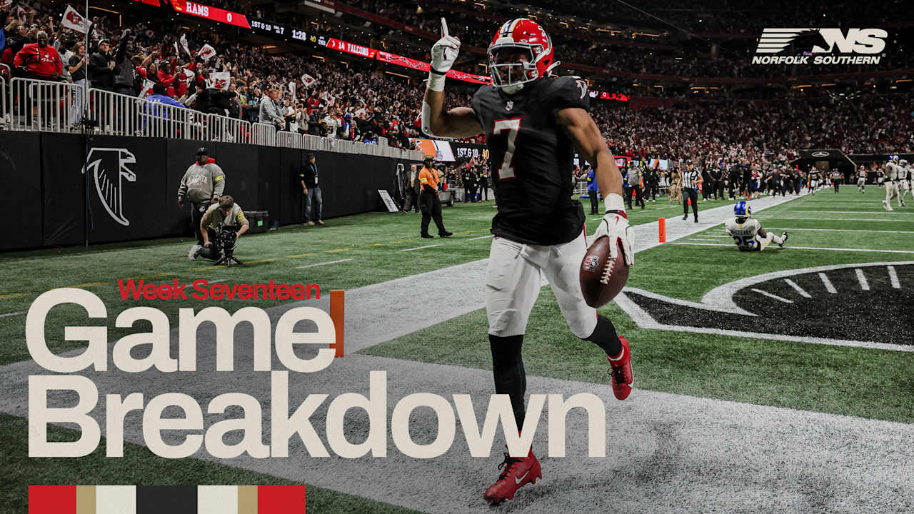 Featured image for Falcons' Thrilling Win Over Rams Highlights Robinson and Defense