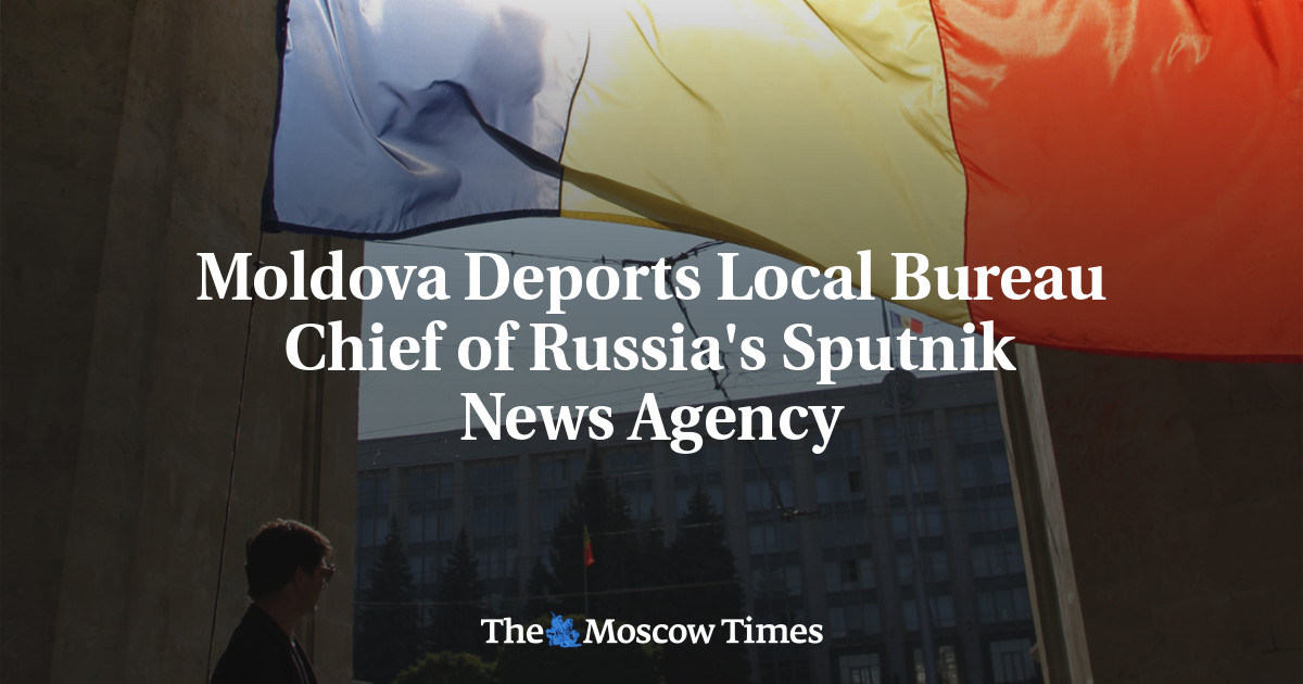 Moldova Expels Sputnik News Agency's Bureau Chief in Local Crackdown