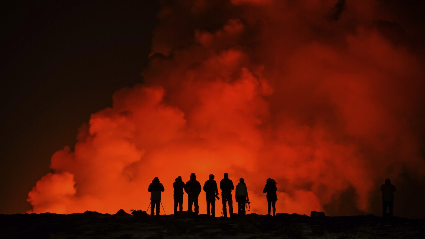 "New Volcanic Eruption Hits Southwest Iceland, Prompting Evacuations"