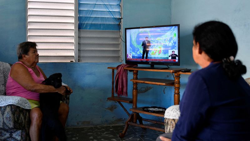 Featured image for Tropical Storm Rafael Intensifies, Approaches Hurricane Status Near Cuba