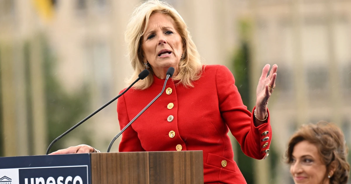 "First Lady's Trip to France Celebrates U.S. Return to U.N. Education Organization"