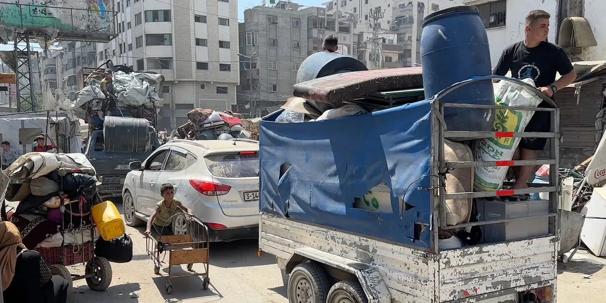 Gaza Residents Face Escalating Displacement Amid Israeli Offensive