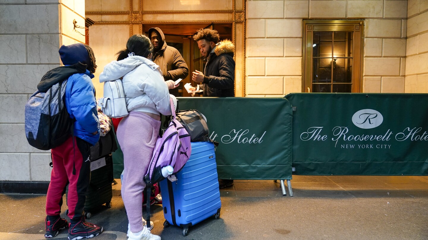 Featured image for "NYC Migrant Families Face Eviction as Shelter Limits Expire"