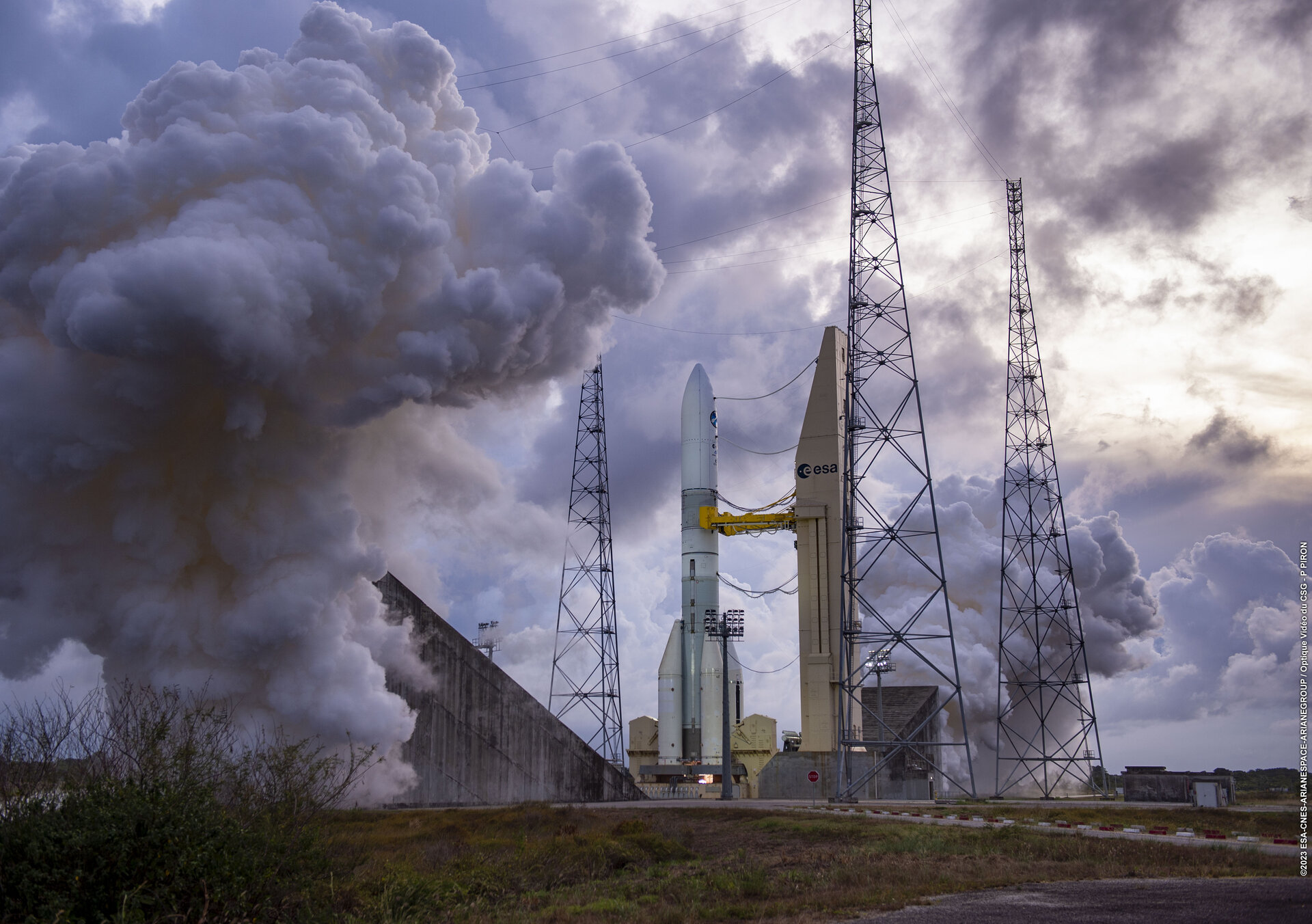 "ESA's Ariane 6 Rocket Triumphs in Engine Tests and Readies for Launch"