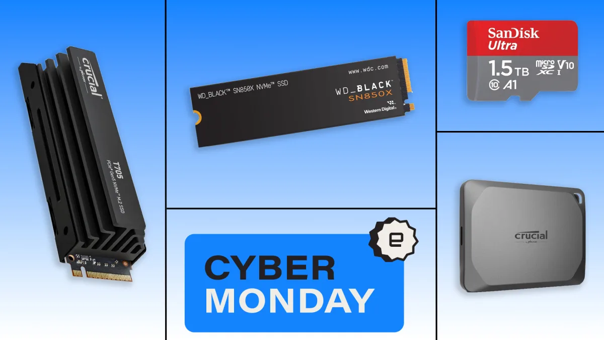 Featured image for Top Cyber Monday SSD Deals: Huge Savings on Samsung, WD, and More