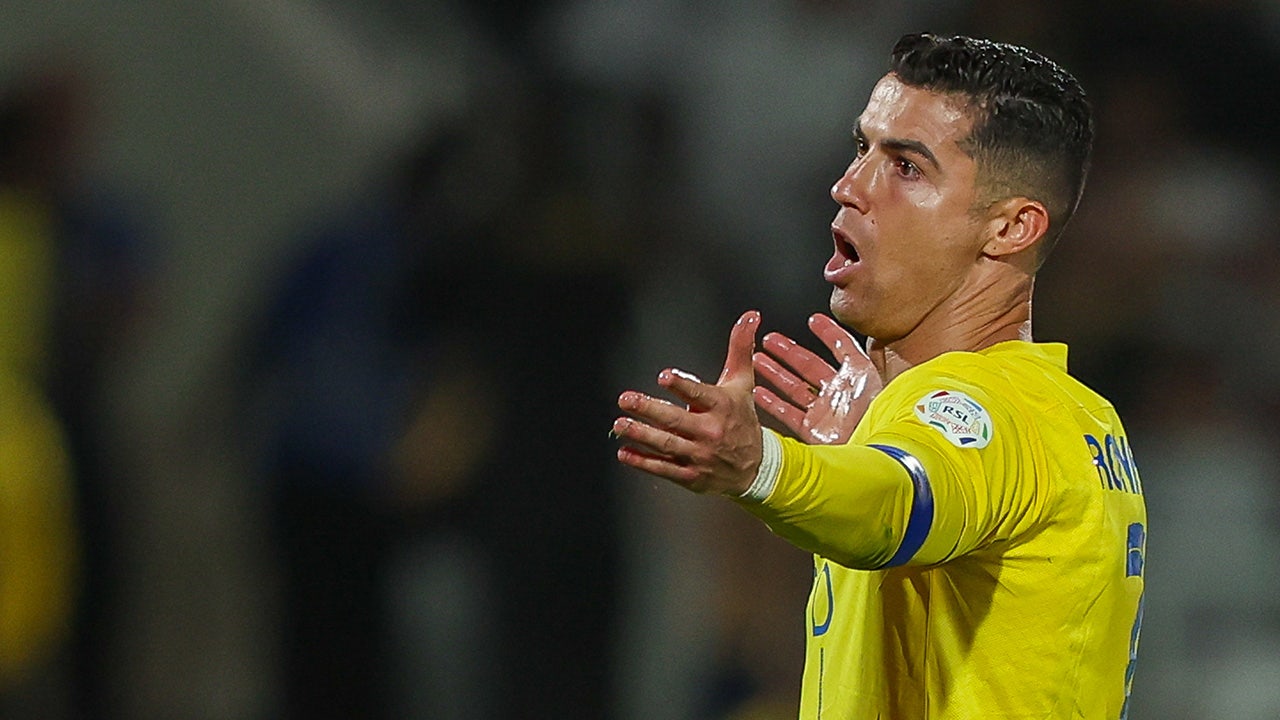 Featured image for "Cristiano Ronaldo Under Investigation for Obscene Gesture in Saudi Soccer Match"